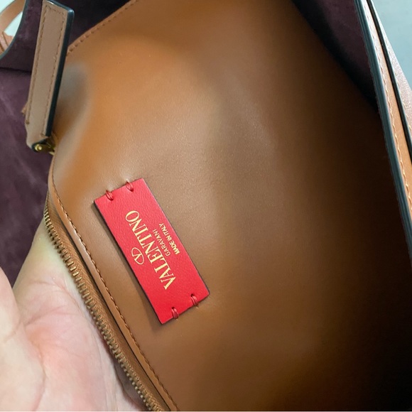 VALENTINO GARAVANI Leather Crossbody/clutch  Large Fringe Detachable Strap - Picture 5 of 16